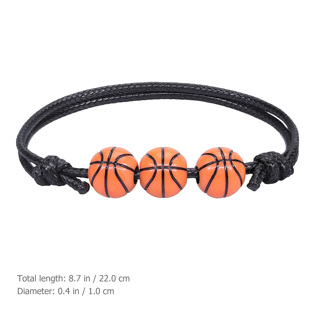 10 Football Bracelets Sports Themed Adjustable Wear Resistant Nylon Charm Bracelets For Fans Inspirational Wristbands Sport Gift