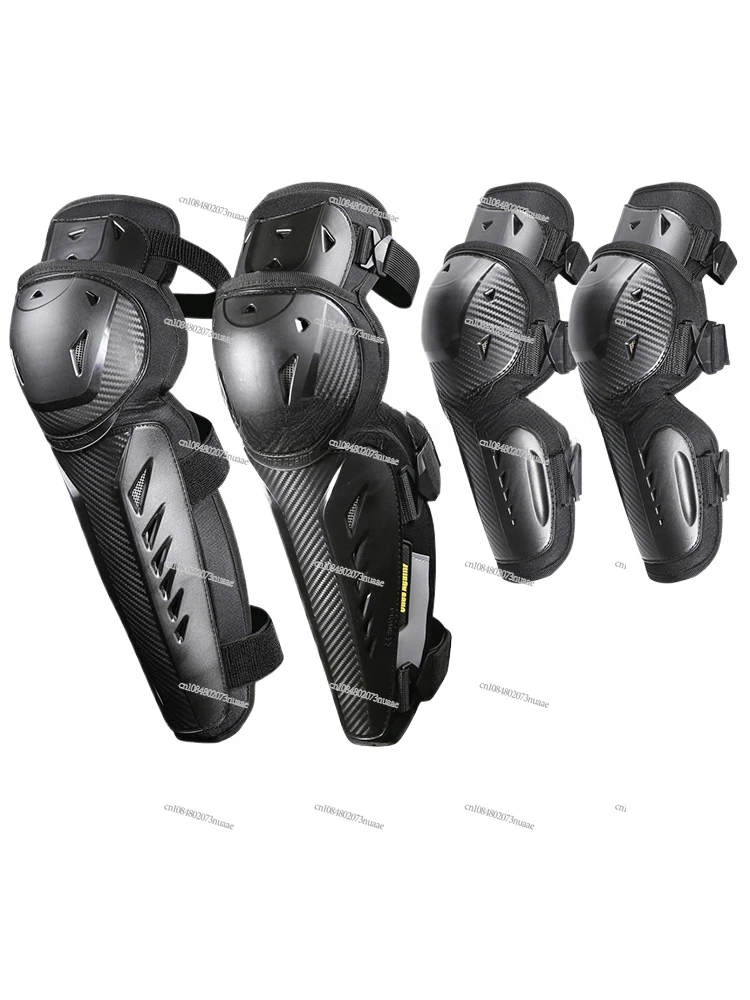 Four-Piece Motorcycle Kneecap Set, Elbow Protector, Summer Riding Protective Gear, Drop-Resistant, Off-Road, CE2