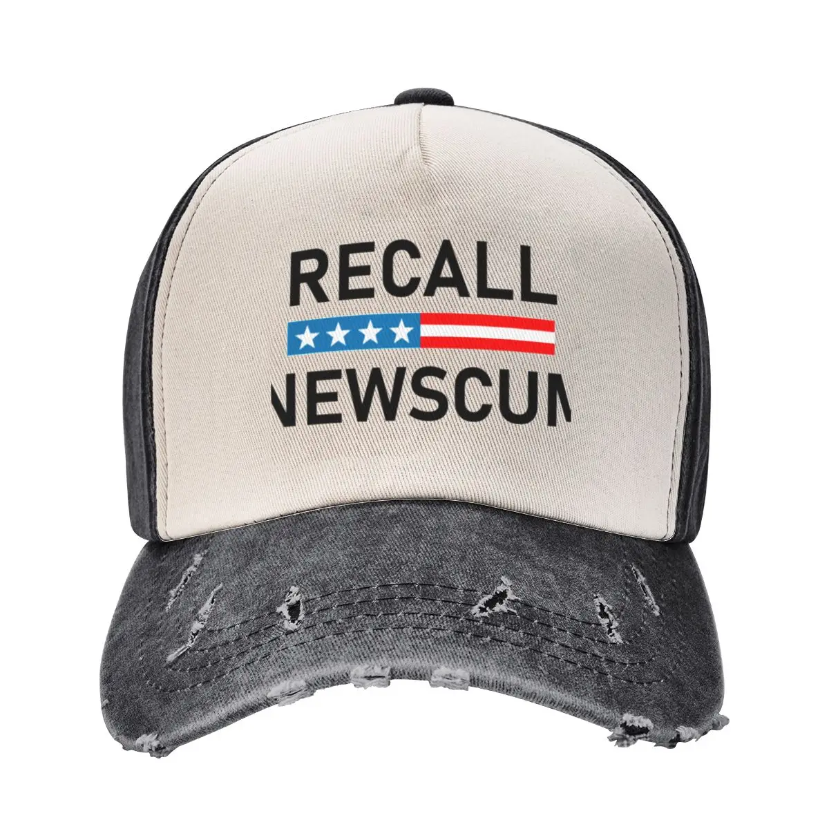 Recall California Governor Gavin Newscum - Recall Gavin Newsom Baseball Cap summer hat party Hat Male Women's