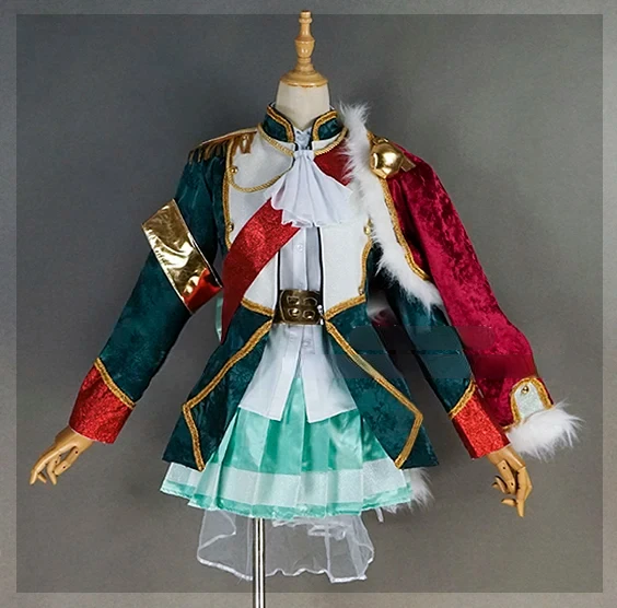 

Tsuyuzaki Mahiru Revue Starlight Cosplay Costume SJ Uniform Dress Cosplay Costume Halloween Suit for Women Outfit New Customized