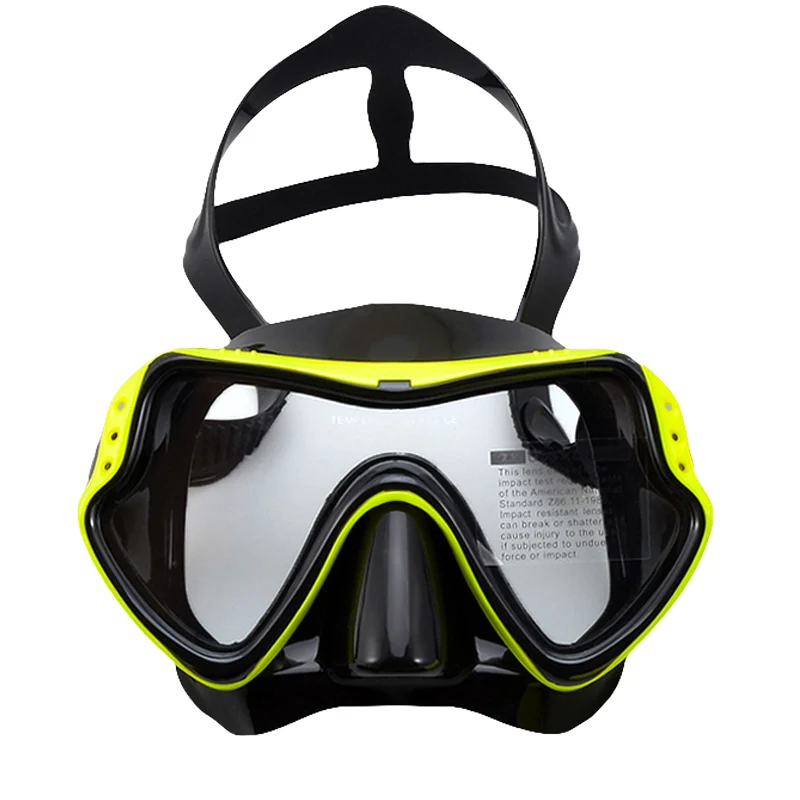Neue Multi-Style Erwachsene Tauchen Maske Schwimmen Brille Scuba Schnorchel Silikon HD Anti-Fog Gehärtetes Glas Tauchen brille Geschenke – Detail 28