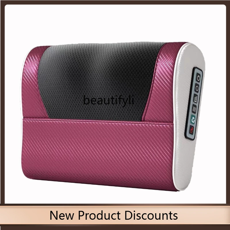 

Home Use Massage Pillow Multifunctional Waist and Back Massager with Heat Therapy Fully Automatic