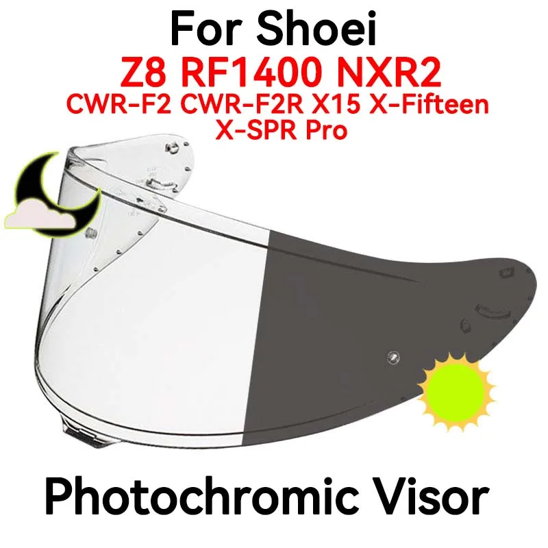 shoei rf 1400 transition visor RF-1400/X-15 Transitions CWR-F2 Shield this visor ensures optimal visibility and protection from harmful UV rays Rf 1400 Transition Shield For