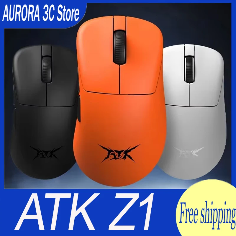 ATK Z1 Wireless Mouse Ultra Lightweight Computer Accessories Wired Mouse Ergonomic Gaming Office Mouse Customization Gift