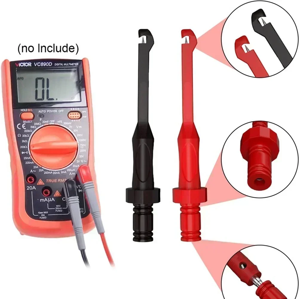 

4mm Banana Connector Test Probe Back Probe Puncture Wire Automotive Electrical For Test Measurement Tool Accessory