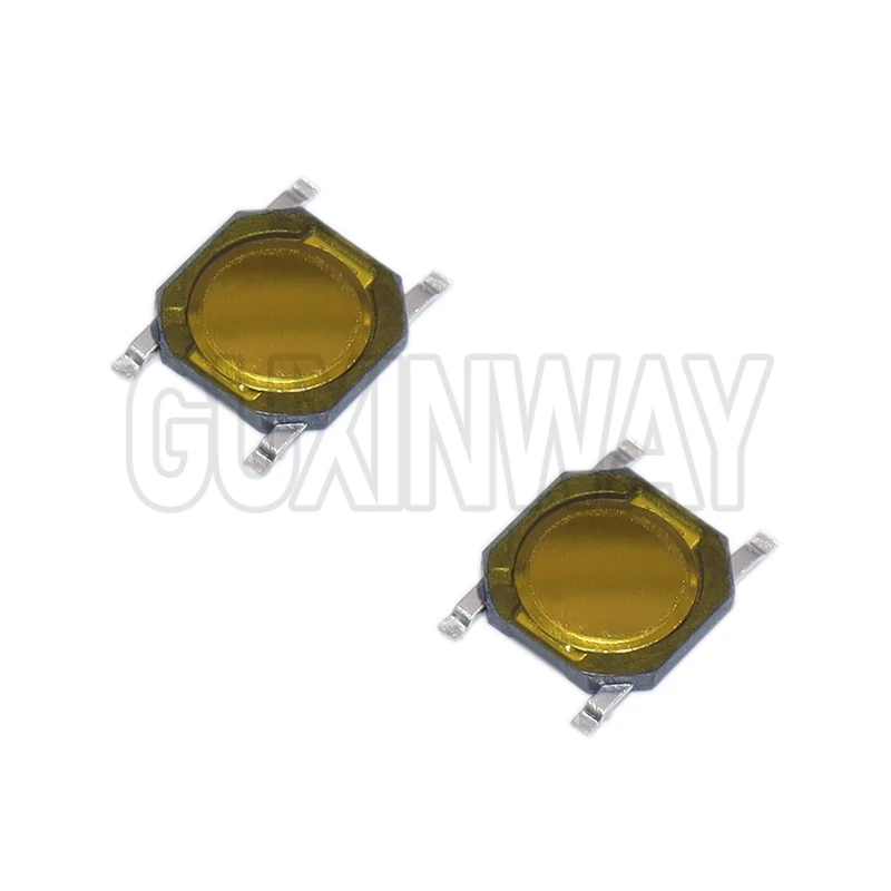 100PCS 4x4x 0.8MM 4X4X0.8mm Tactile Push Button Switch Tact 4 Pin 4*4*0.8mm Switch Micro Switch SMD DC12V 50mA Membrane Switch