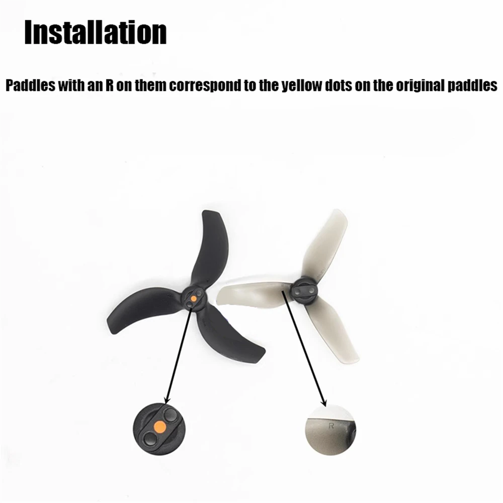 

Replacement ​Propellers for DJI Avata 2 Props Blade Wing Fan Propeller Paddle Drone Repair Accessories 4pcs