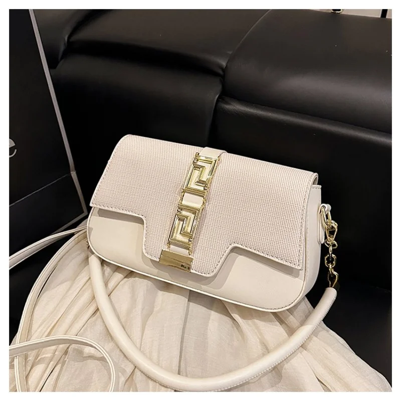 

Популярная классическая кожаная женская сумка высокого класса, роскошная брендовая модная элегантная сумка с отделкой ​