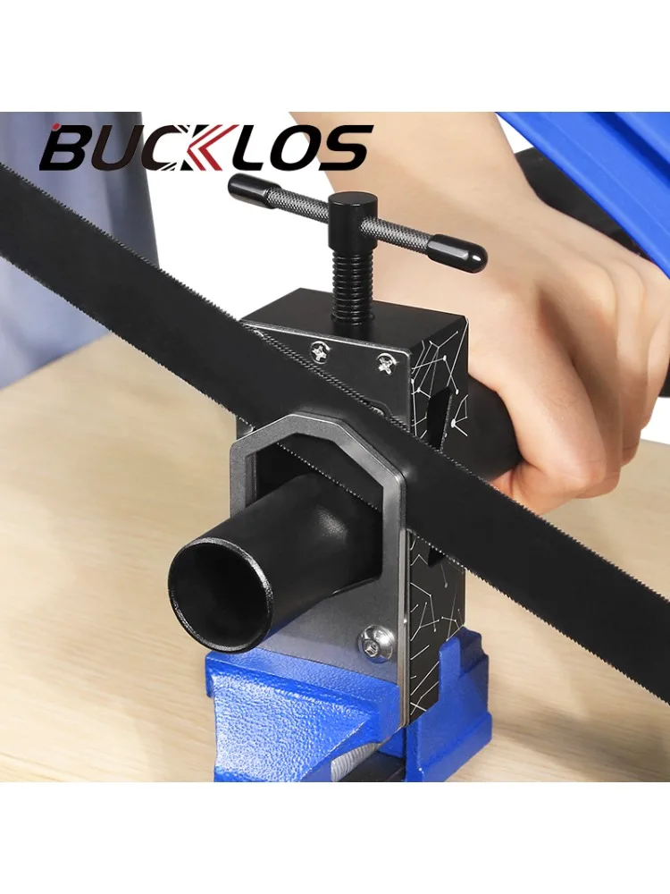 AliExpress NONE BUCKLOS Bicycle Tube Cutting Saw Guide Tool 15-37mmAluminum Alloy Steel Bike Fork Seatpost Tube Handlebar Saw Guide Cycling Tool