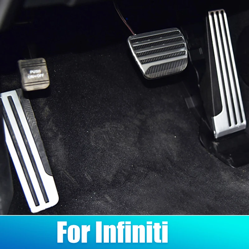 

Car Accelerator Pedal Brake Foot Rest Pedal Cover For Infiniti Q50 QX50 G25 G35 G37 Q60 EX25 Q70 QX70 EX FX M25 Accessories