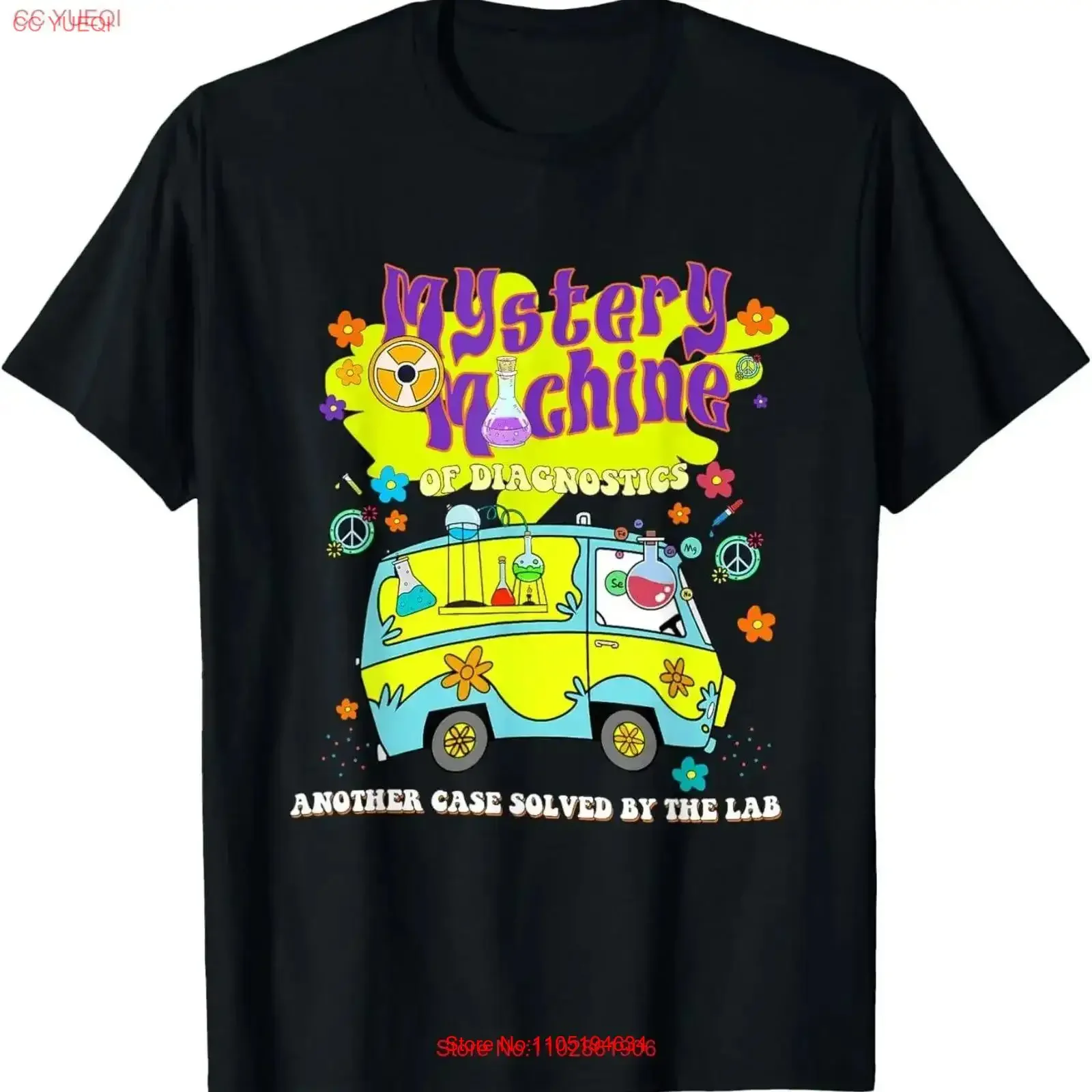 

Mystery Machine Of Diagnostics Lab Week 2025 Med Tech T Shirt vintage Washed designer clothes Casual streetwear Slightly