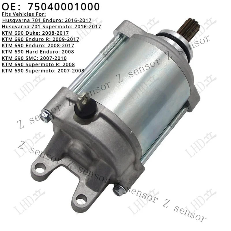 AAA+ STARTER Motor For KTM 690 Husqvarna 701 Enduro Supermoto KTM 690 Duke 690 SMC