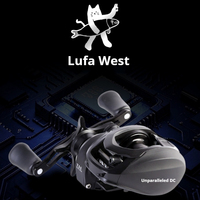Lufaxi Unparalleled 7.1: 1 Baitcast Fishing Reels DC 160g Electronic Brake All-metal Bait Cast Fishing Reels Fishing Tool
