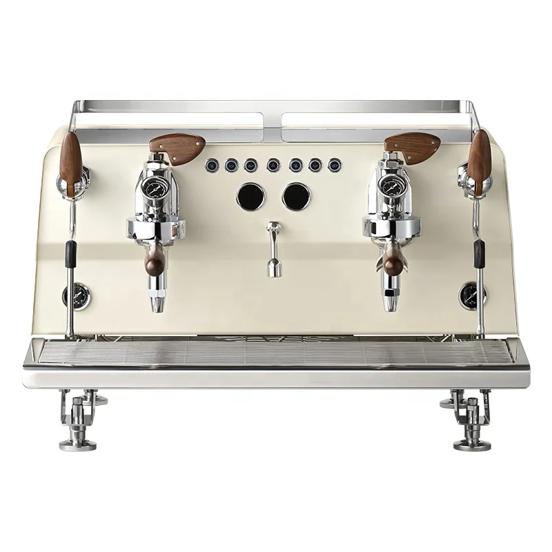 Custom Hot Selling New Style Semi Automatic Two Group Electric Espresso Coffee Machine With Multi Boilers
