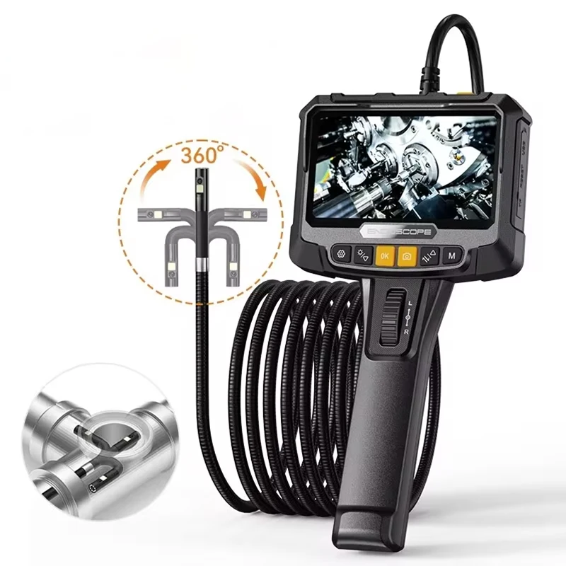 360° Steering Industrial Endoscope Camera 8mm 5