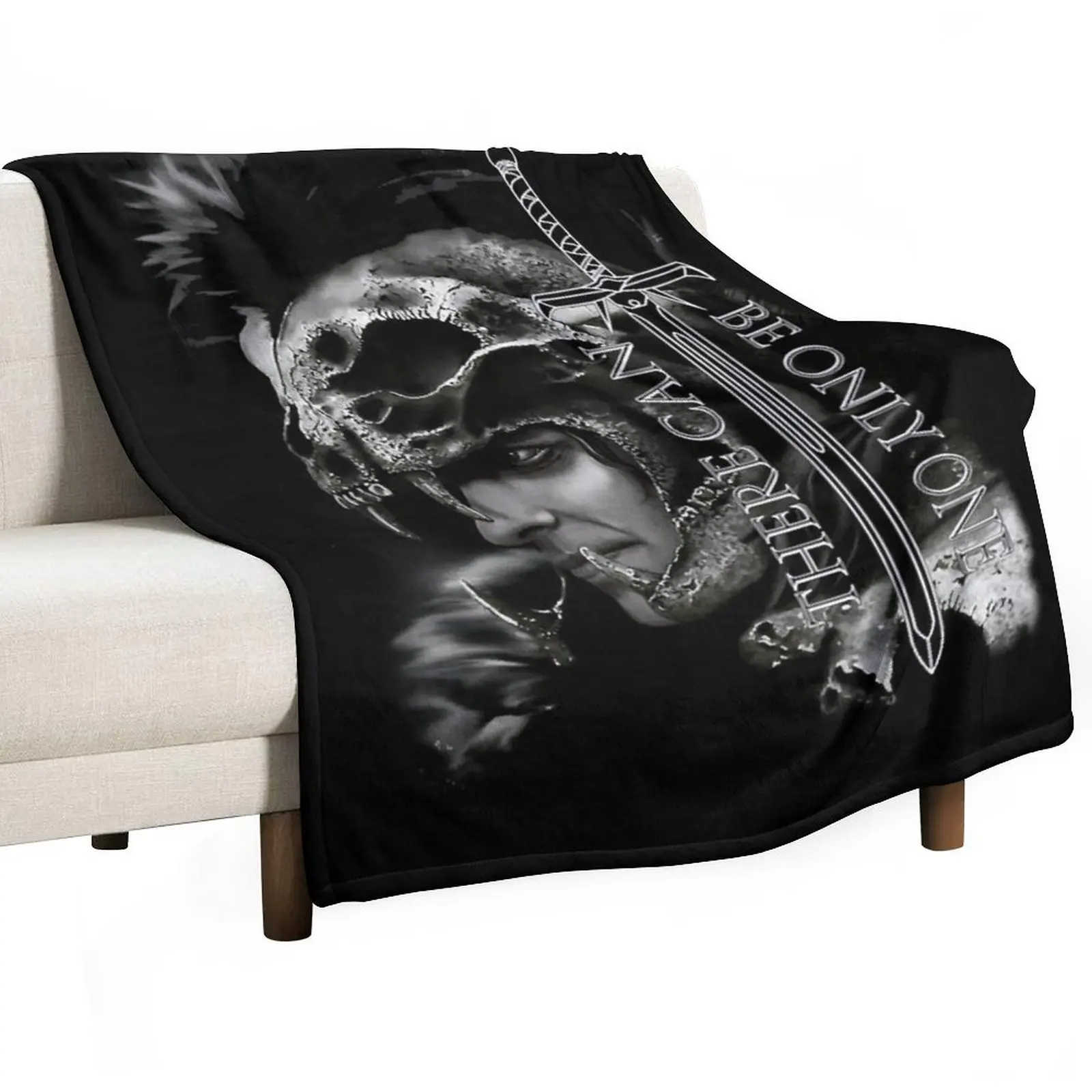 Modern Action Fantasy Story Legendary Thirst Highlander Movie Kurgan Vintage Throw Blanket Camping Multi-Purpose Blankets