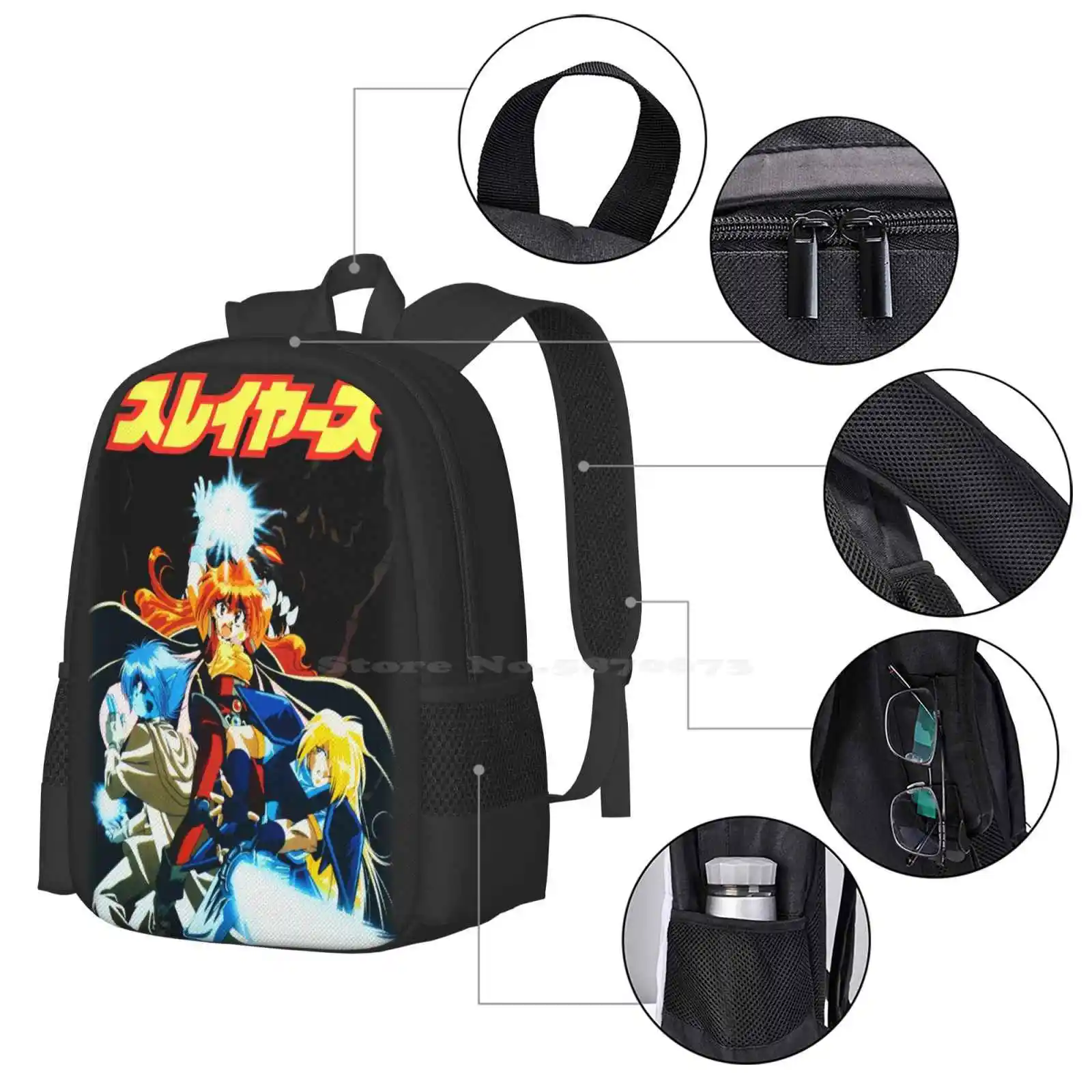 Vendita calda Zaino Borse moda Anime Manga Lina Inverse