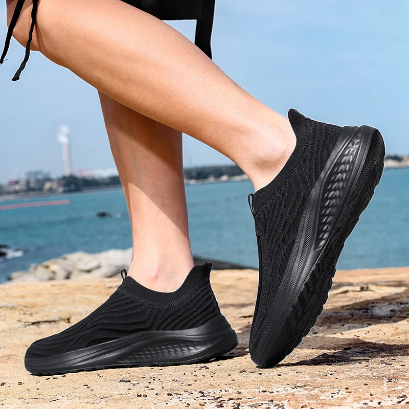 Lightweight Men's Running Shoes, Fashionable Unisex Casual Walking Shoes, Outdoor Plus Size Fitness Jogging Shoes