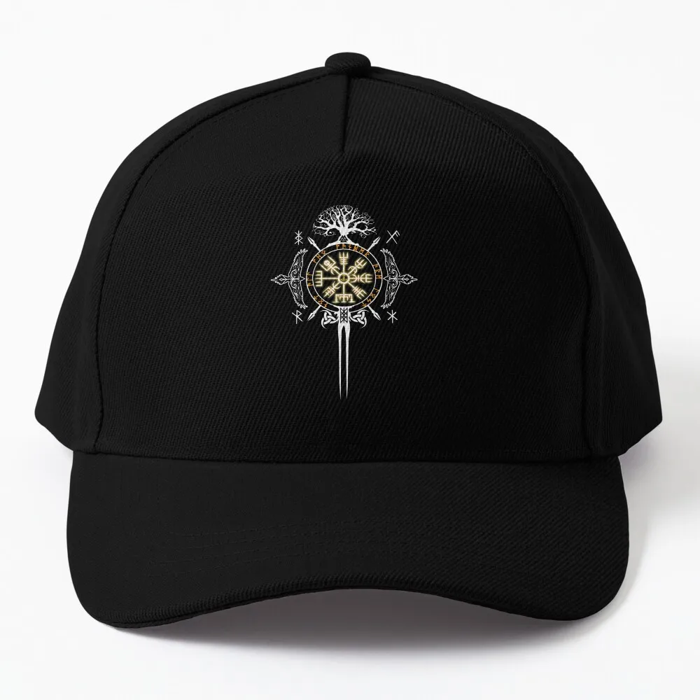 

Not All Who Wonder Are Lost Viking Symbolism Baseball Cap Luxury Cap western hats Anime Kids Hat Women's Golf Clothing Men's