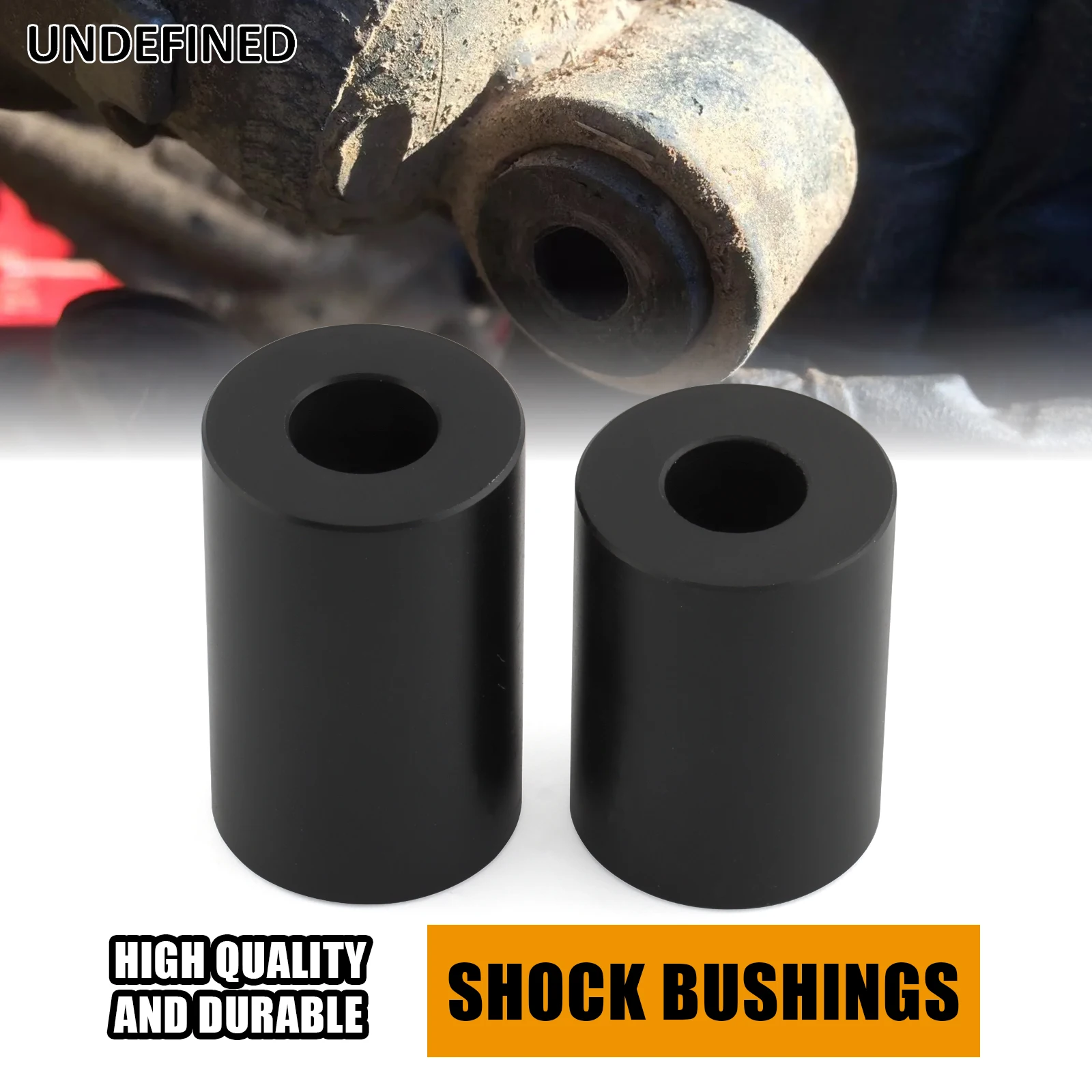 Black Rear Shock Bushings For Polaris ATV Xplorer Trail Boss Mono Trail Blazer Magnum Xpress Sport Replace Part Number 7041448