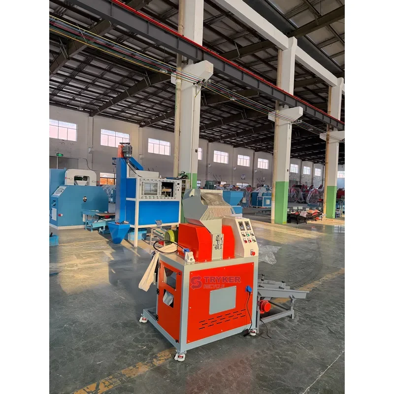 Industrial Machinery ST-C02M Small Copper Wire Granulator Machine | Portable Cable Recycling for High Purity Copper & Plastic