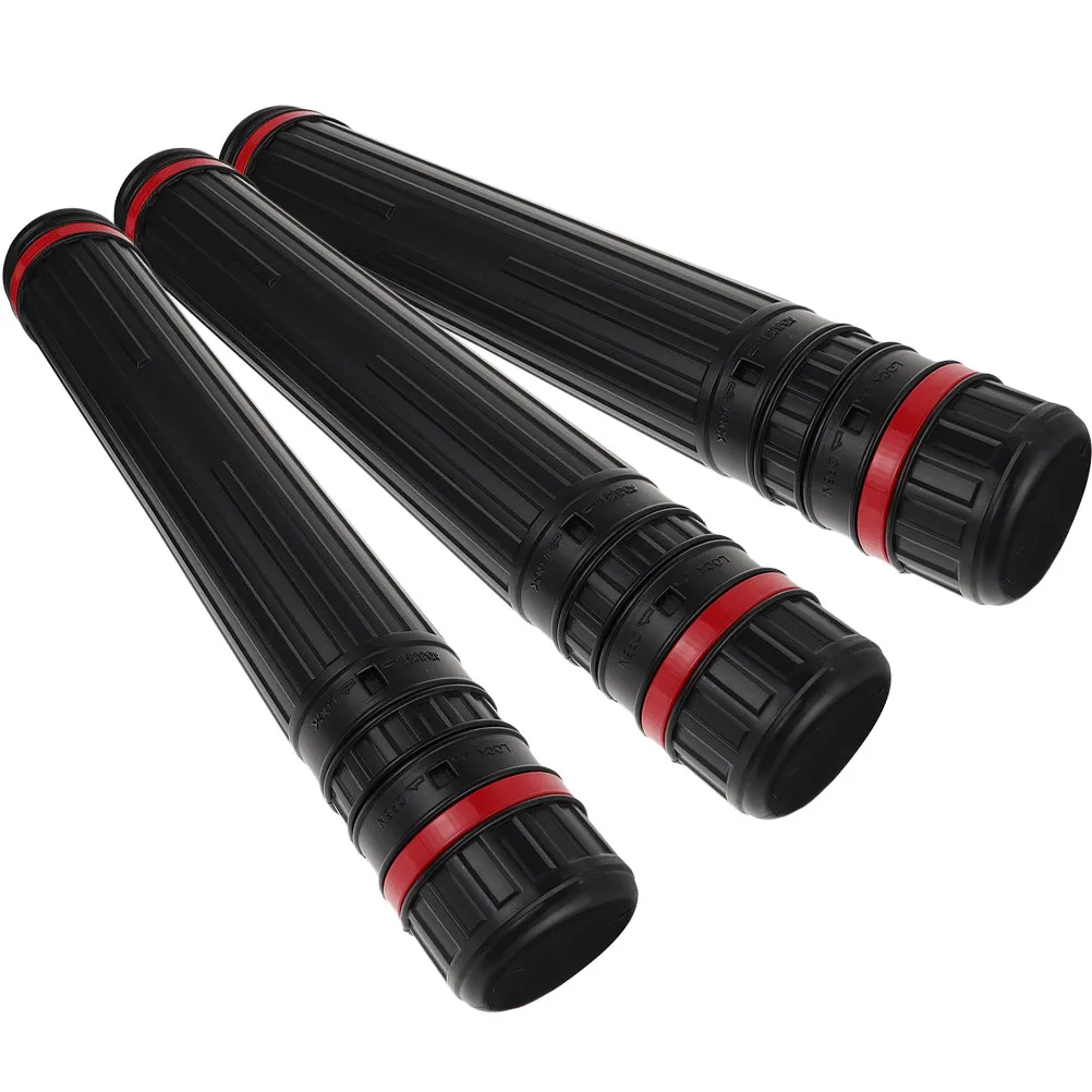 3pcs-telescoping-poster-tube-adjustable-shoulder-strap-expandable-drawing-storage-mail-carrying-case-artworks-plans