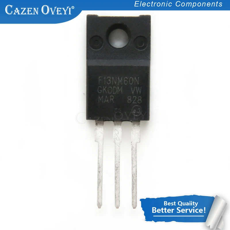 

10pcs/lot STF13NM60N 13NM60N 600V 11A TO-220F In Stock
