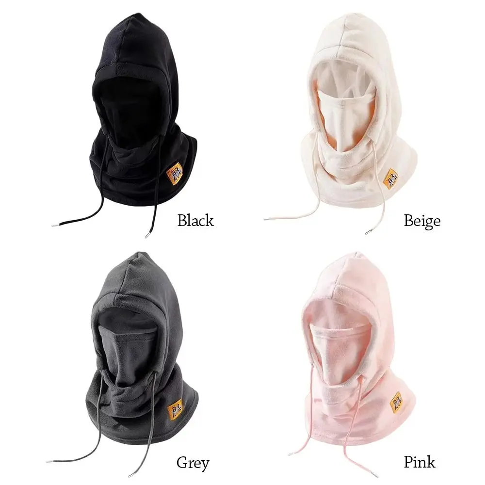 

Outdoor Plush Balaclava Winter Hat Warm Thickened Neck Cover Warmer Cycling Windproof Neck Warmer Mask for Men Women