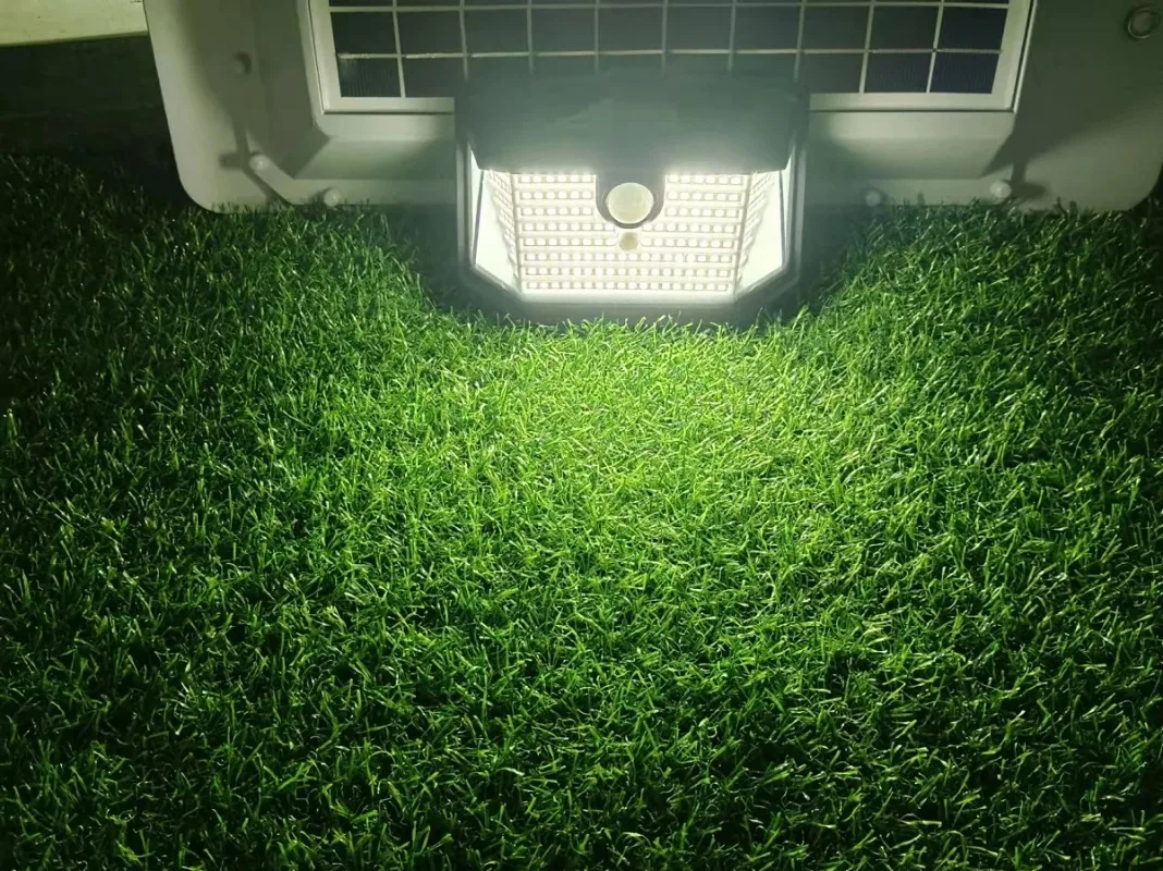 3 Modes Split Solar Lights Outdoor Waterproof with Motion Sensor Floodlight Remote Control for Patio Garage Backyard Wall Lamps