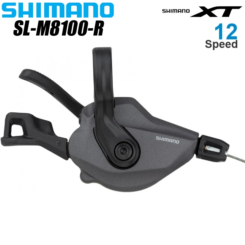 Shimano Deore XT M8100 Gruppe RD-M8100/RD-M8120 SGS Schaltwerk SL-M8100 Rechts 12-fach Schalthebel für Mountainbike Originalteile – Detail 1