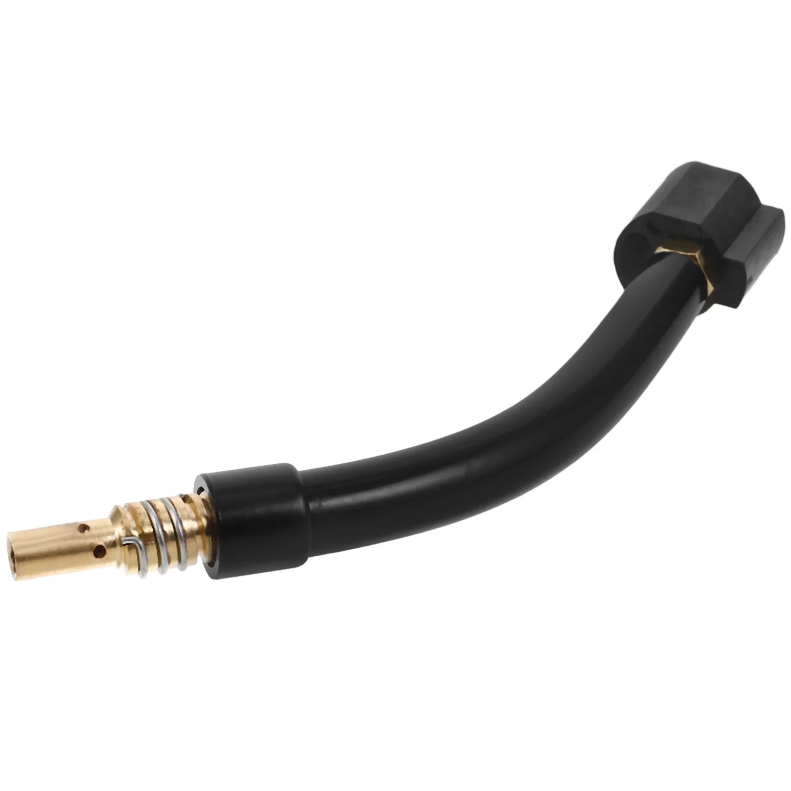 

European Style Bent Tube Welding Torch Neck Dual Protection High Flexibility for Narrow Spaces Welding Equipment Assembly