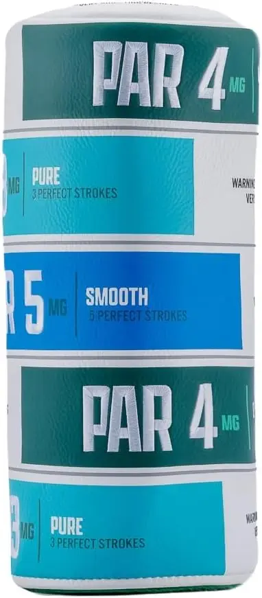 

Чехол для клюшки для гольфа из веганской кожи с меховой подкладкой - стандартный размер, забавный аксессуар для мужчин и женщин