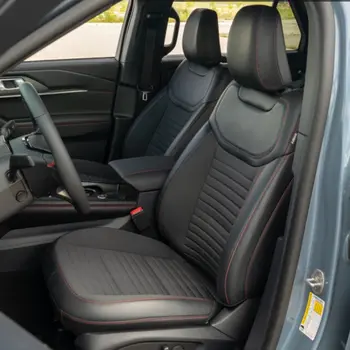 Potahy sedadel na míru, vysoce kvalitní kůže, pro Ford Explorer 2009-2025, 6-7-8 míst, XLT ST Platinum ST Limited 10 nejlepší prodej Potahy sedadel pro Ford Explorer - №7