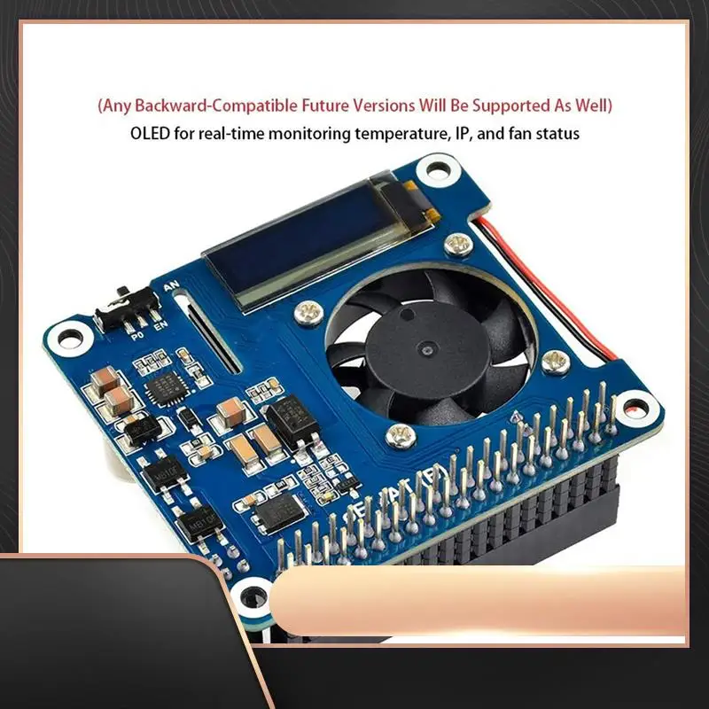 

Waveshare Power Over Ethernet HAT Поддержка 802.3Af Poe Сетевая плата расширения с OLED для Raspberry Pi 4 Model B/3B+