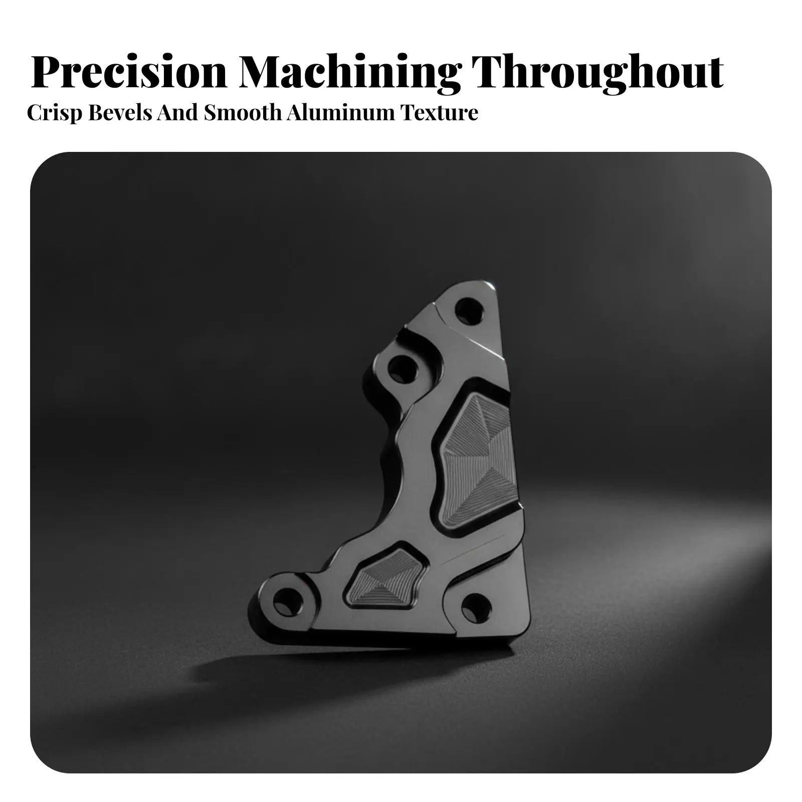 Motorcycle Brake Caliper Bracket Aluminum Alloy Mounting Support for Disc Brake Adapter Durable Cycle Brake Upgrade Accessory