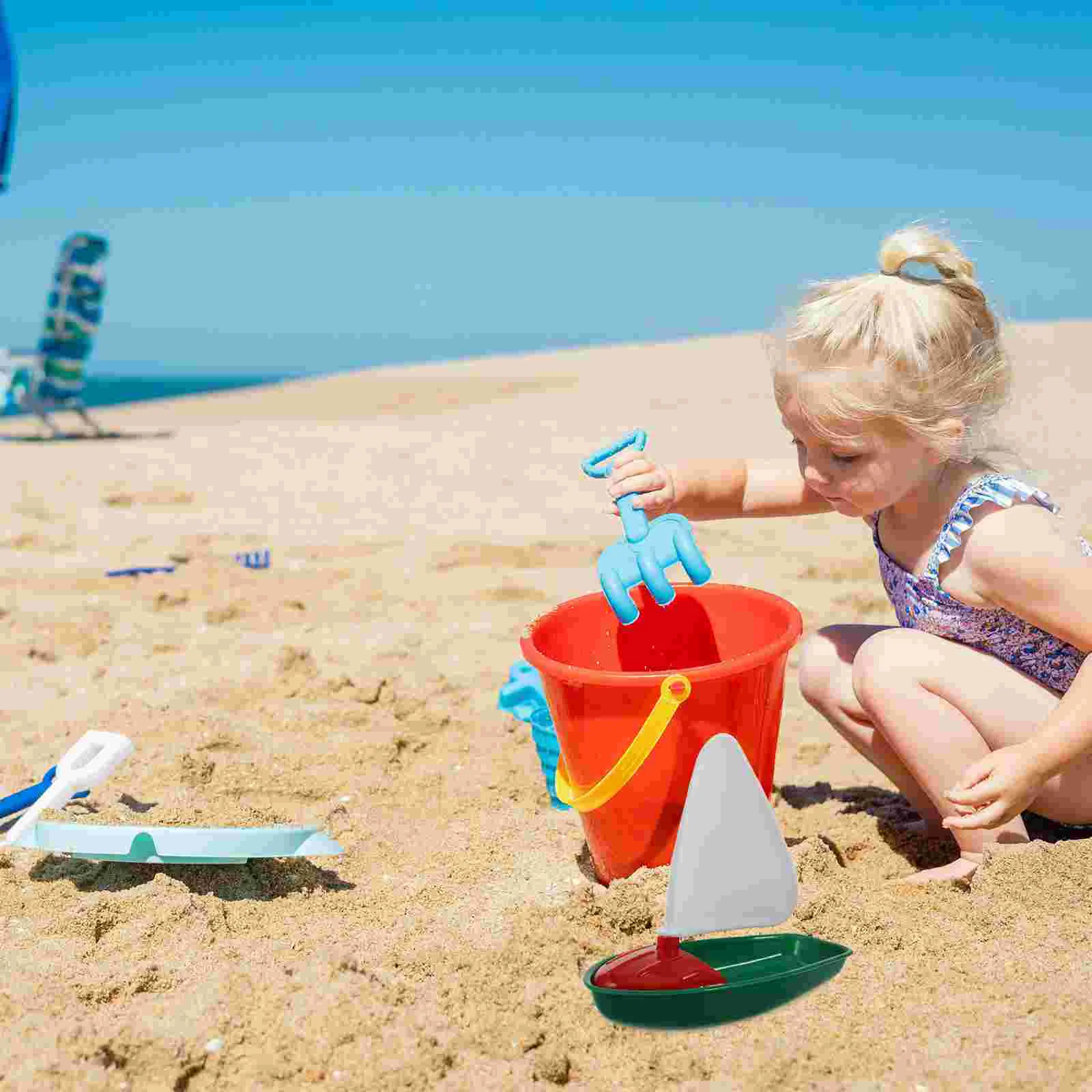 Jouet de voile d'eau, jouets de bain, bateaux, baignoire, pêche pour enfants, bébé plage flottante