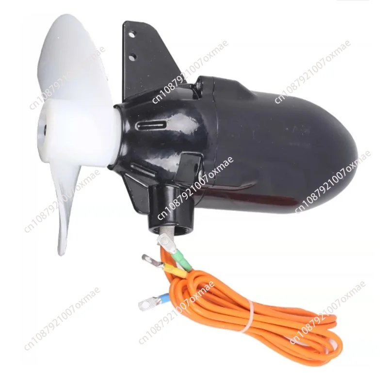12V-72V Electric Brushless Underwater Thruster, Boat Propulsion Motor for Fishing Vessel Trawling and Paddleboard