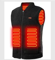 2026 Winter USB Heated Vest 3speed Adjustable Temperature Self-heating Vest Washable Sleeveless Heating Jacket for Outdoor Sport