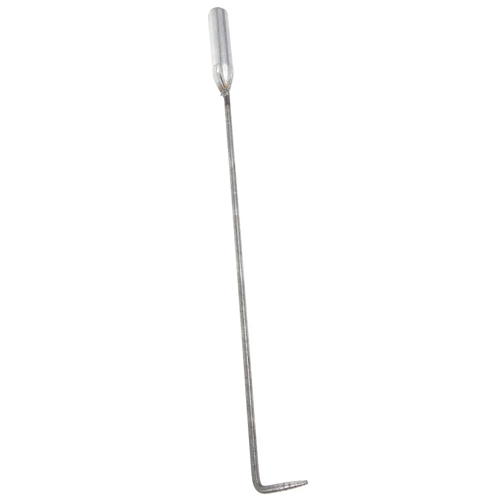 53Cm Bbq Hook Metal Fire Pit Accessory for Campfire Wood Stove Grilling Fireplace Tools Outdoor Heavy Duty Tongs