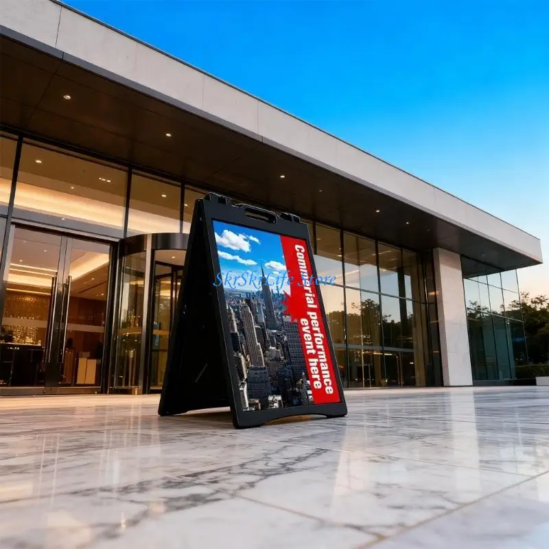 E65E ABS Painel Seleção Exterior 68x108cm Flexível Fino 3 Preferências Cores Uso Comercial