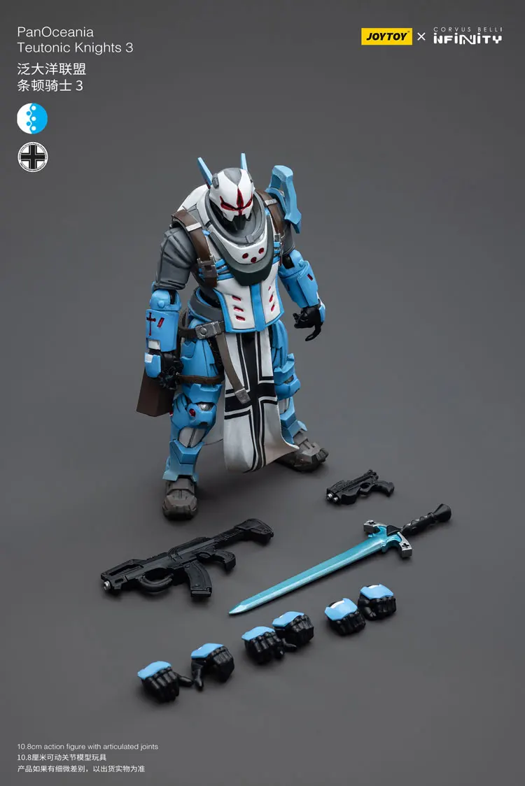 

JOYTOY Infinity PanOceania Teutonic Knights Action Figures Original Model Original Doll Decoration Collection Gift