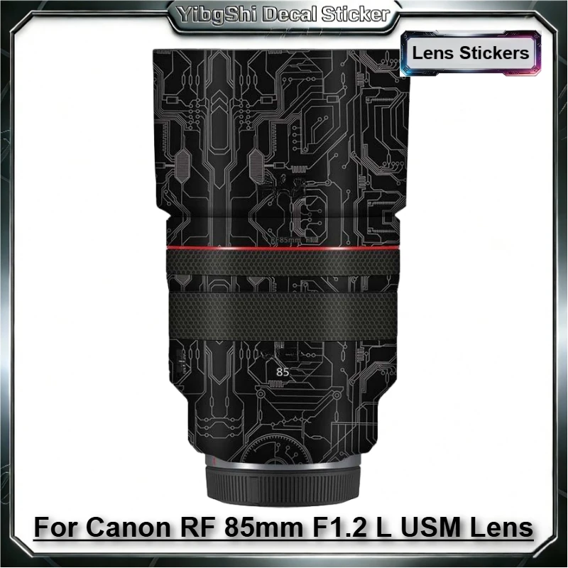 

Защитная виниловая пленка-наклейка для объектива Canon RF 85mm F1.2 L USM, защитное покрытие для корпуса объектива RF85 RF85 1.2 RF85/1.2