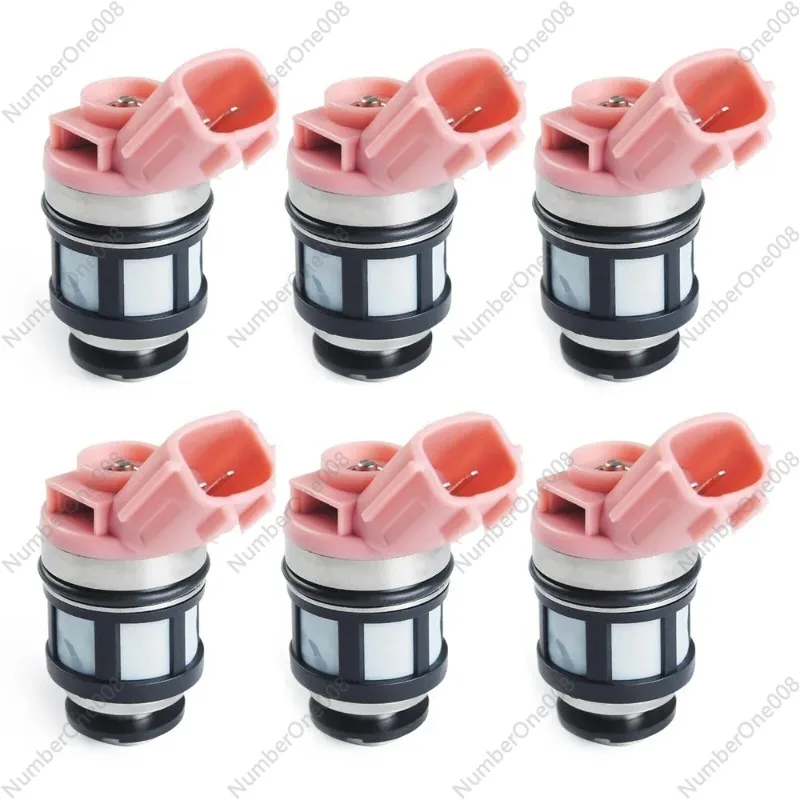 6pcs Fuel Injectors for Nissan 3.0L 3.3L VG30E VG33E Engines 16600-9S200 16600-9S205 16600-1B000 297-1004 10851N FJ434 JS234