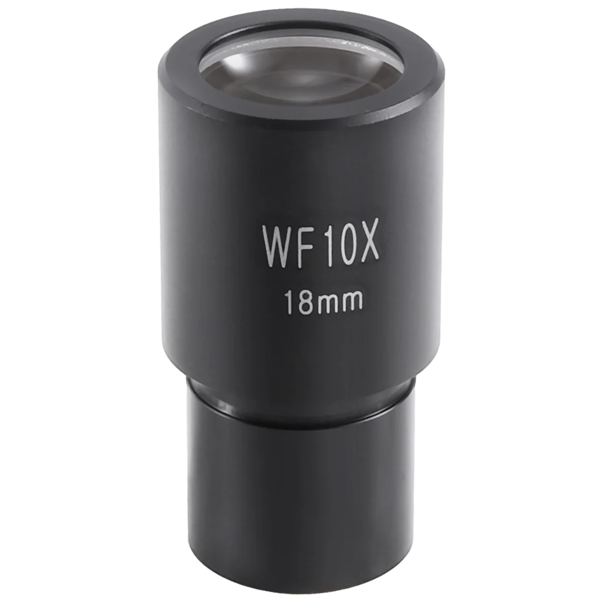 A83Z 10X Microscope Eyepiece Wide Angle Optical Lenses Adapter Field 18mm Professional Ocular Lens Standard