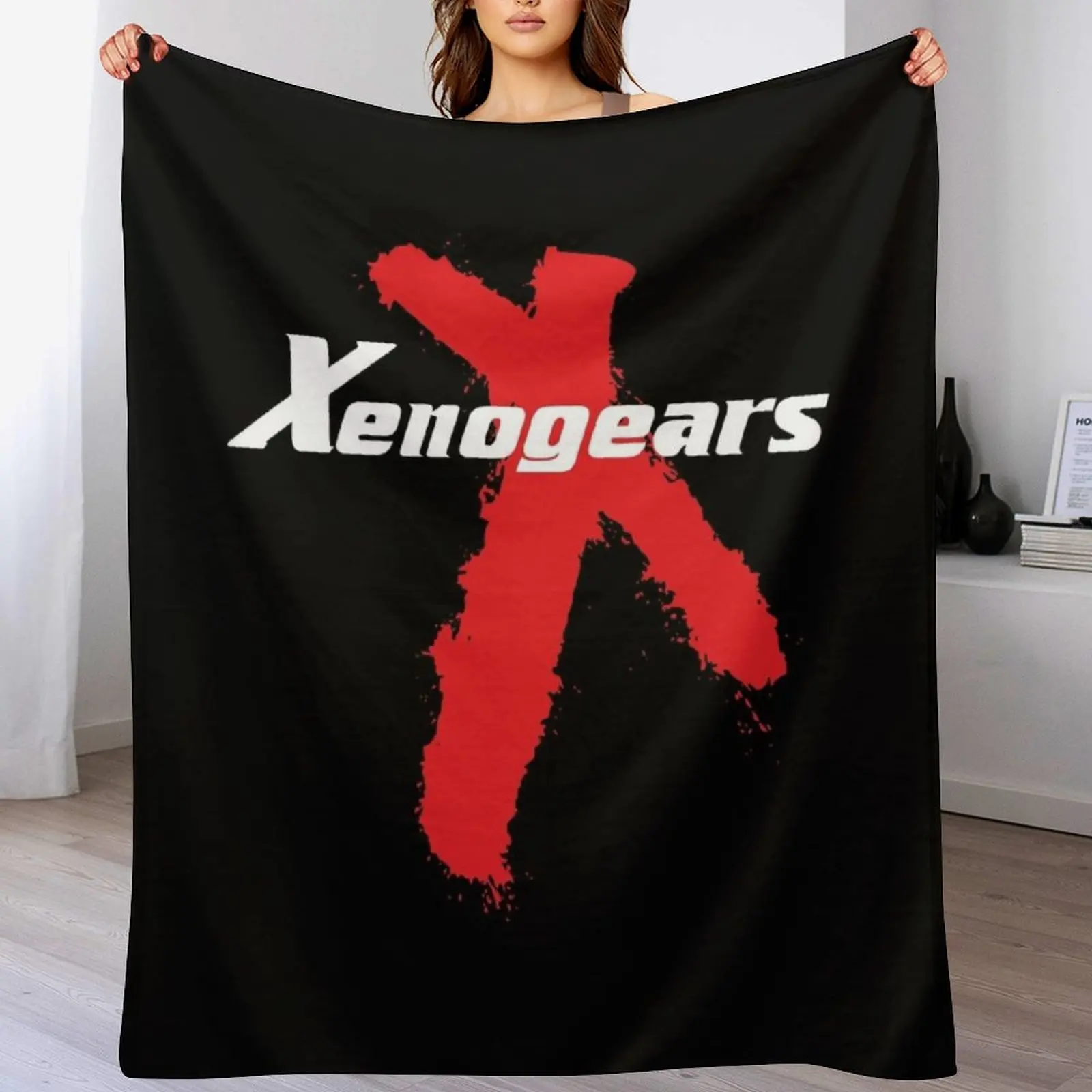 

Xenogears Throw Blanket Air Conditioner Soft Blanket for Office Home