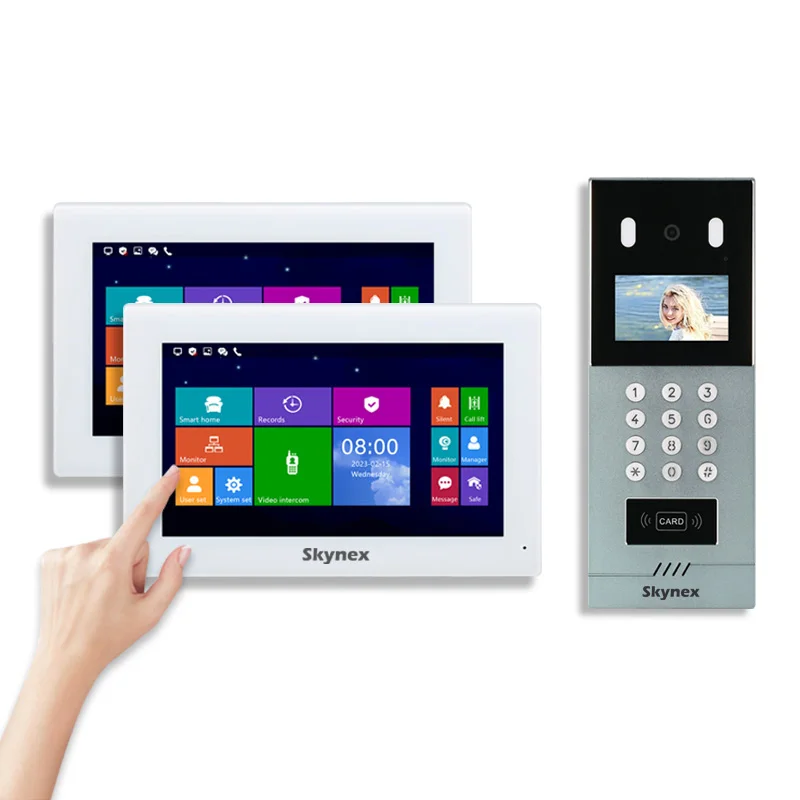 Best System for Multi-family Building Video Monitor IP Intercom