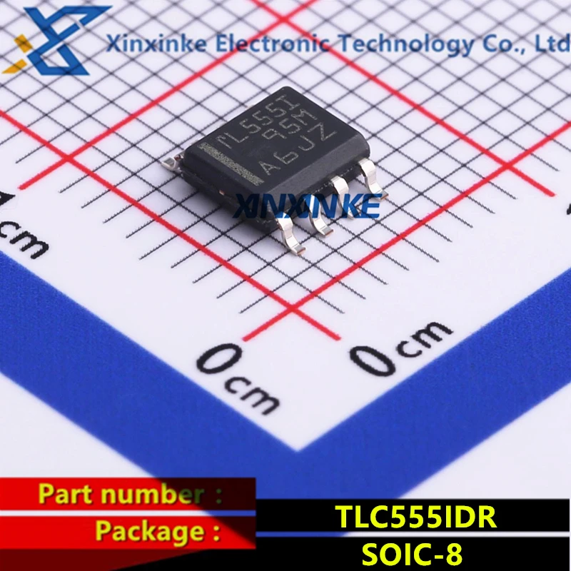 TLC555IDR TL555I SOIC-8 Timers & Support Products CMOS Clock & Timer ICs Low Power Timer Chip