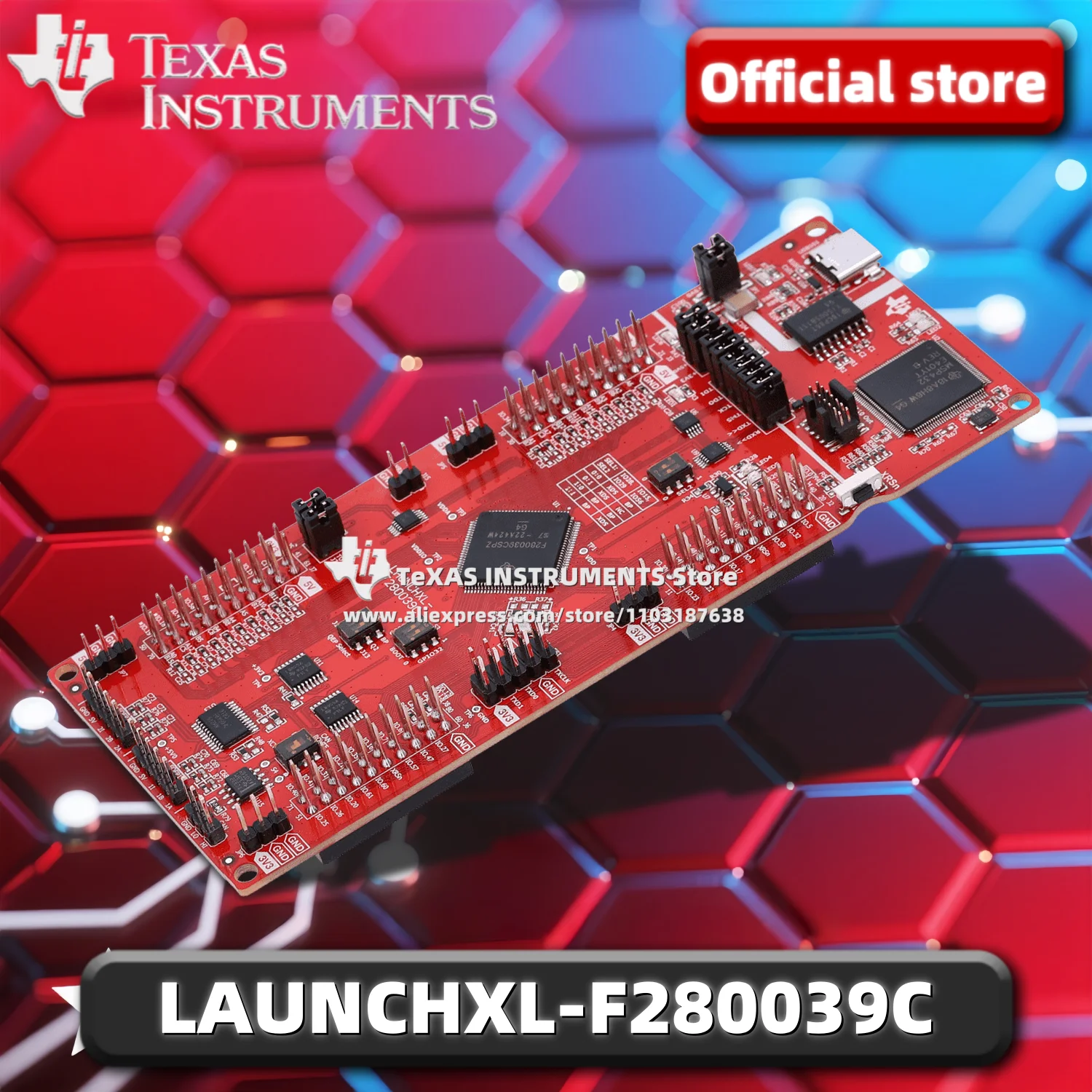 【TI الرسمية】 لوحة تطوير LAUNCHXL-F280039C ومجموعة أدوات TMS320 TMS320F280039C المخزون الأصلي