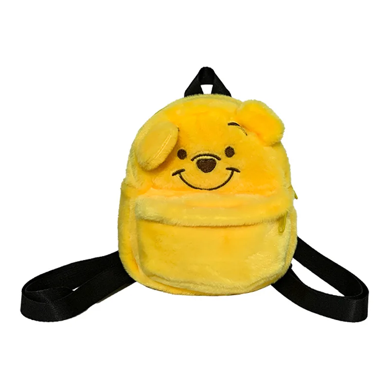 New Cartoon Character Winnie The Pooh Duck Head Cute Plush Backpack Duck Crossbody Bag Children's Best Holiday Gift Backpack