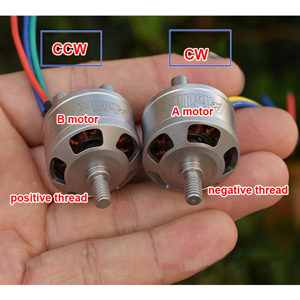 Multi Rotor Micro UAV Brushless Motor CW CCW RC Drone Motor EM2822 3S-4S 1400KV Brushless Motor Aircraft Motor